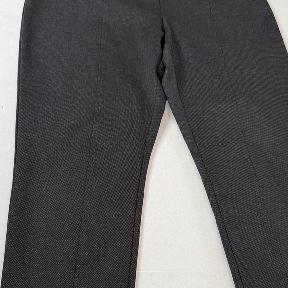 Calvin Klein Gray Textured Stretch Riding Pants - Picture 5 of 15